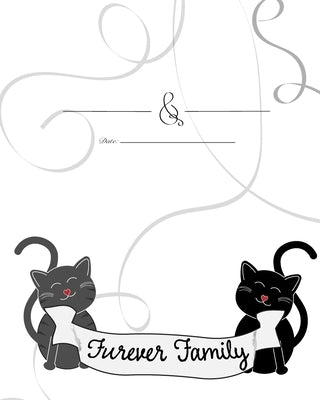 Cat Wedding Guest Book - Pet Lovers by Mantablast