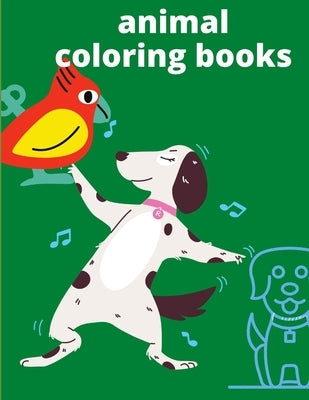 animal coloring books: animal coloring books for kids ages 4-8 by Med