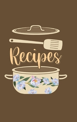 Recipes Food Journal Hardcover by Paperland