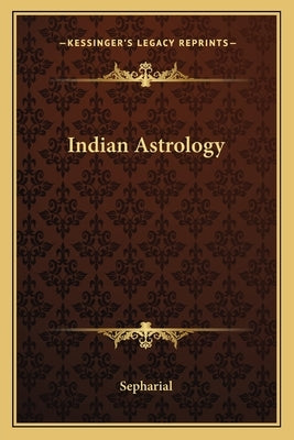 Indian Astrology by Sepharial