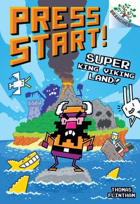 Super King Viking Land!: A Branches Book (Press Start! #13) by Flintham, Thomas