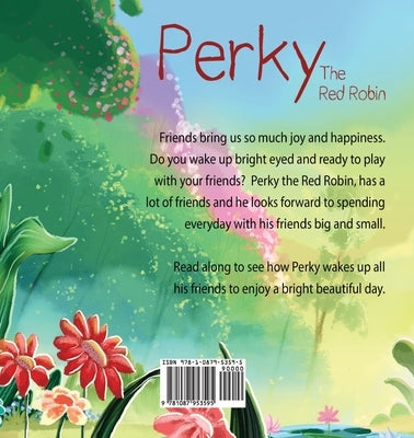 Perky - The Red Robin by Uchil, Meghana