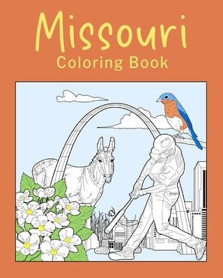 Missouri Coloring Book by Paperland