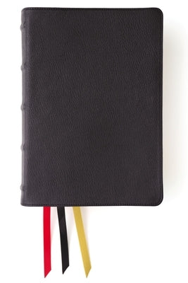 Nkjv, Thompson Chain-Reference Bible, Premium Goatskin Leather, Black, Premier Collection, Black Letter, Art Gilded Edges, Comfort Print by Thompson, Frank Charles