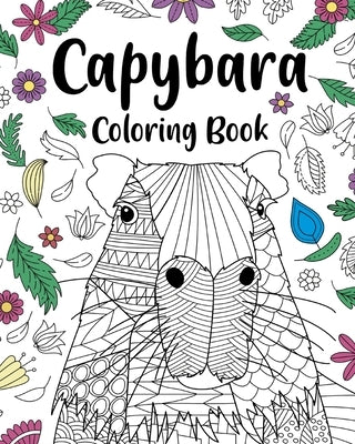 Capybara Adult Coloring Book by Paperland