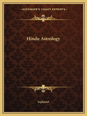 Hindu Astrology by Sepharial