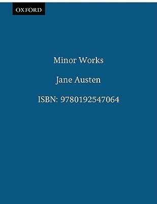 Minor Works by Austen, Jane