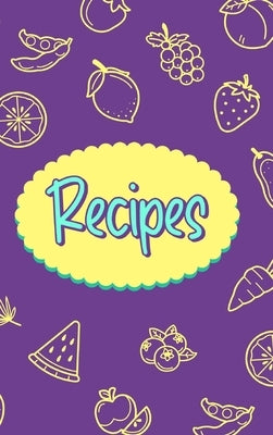 Recipes Food Journal Hardcover by Paperland