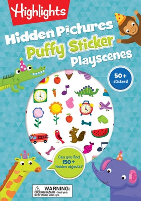 Hidden Pictures Puffy Sticker Playscenes by Highlights