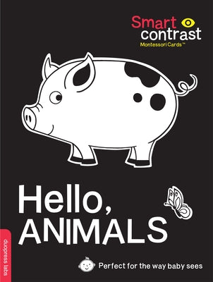 Smartcontrast Montessori Cards(tm): Hello, Animals by Duopress Labs