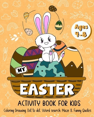 My Easter Activity Book for Kids Age 4-8 by Paperland