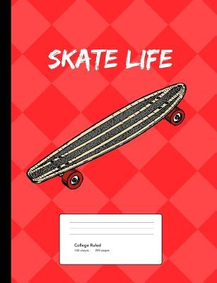 Skate Life Composition Book: College Rule by Journals4fun