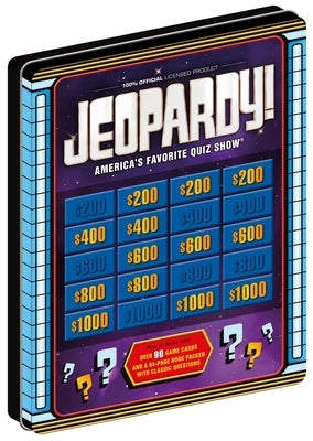 Jeopardy! Game Tin: With 90 Game Cards and Book Full of Classic Questions by Igloobooks