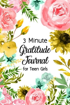 3 Minute Gratitude Journal for Teen Girls by Paperland