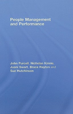 People Management and Performance by Purcell, John