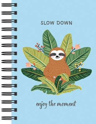 Sloth Journal - Slow Down: Enjoy the Moment (Journal / Notebook / Diary) by New Seasons