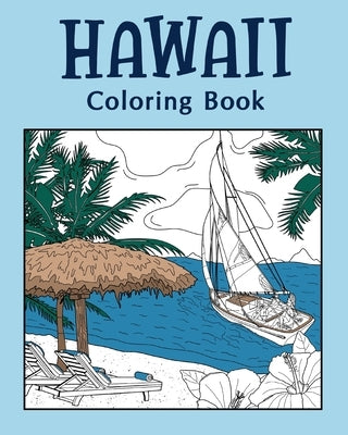 Hawaii Coloring Book, Coloring Books for Adults by Paperland