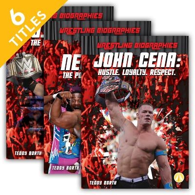 Wrestling Biographies Set by Abdo Publishing