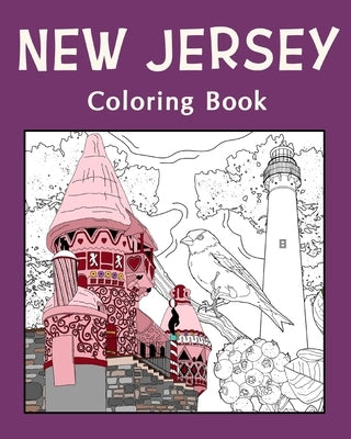 New Jersey Coloring Book by Paperland