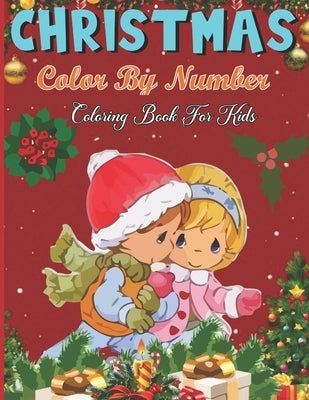 Christmas Color By Number Coloring Book For Kids by Khasor, Lalig