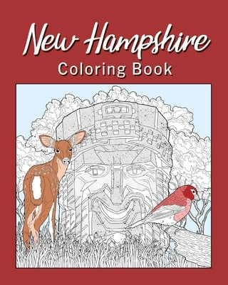 New Hampshire Coloring Book by Paperland