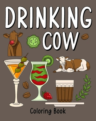 Drinking Cow by Paperland