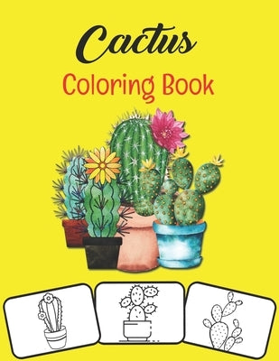 Cactus Coloring Book: 40 Different Cactus Coloring Pages for Kids and Girls Who Loves Gardening and Cactus, Succulents by House, Tulip Press