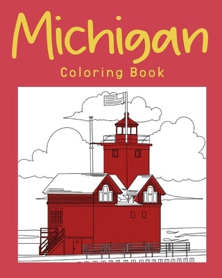 Michigan Coloring Book by Paperland