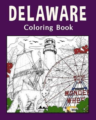 Delaware Coloring Book by Paperland