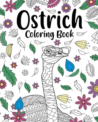 Ostrich Mandala Coloring Book by Paperland