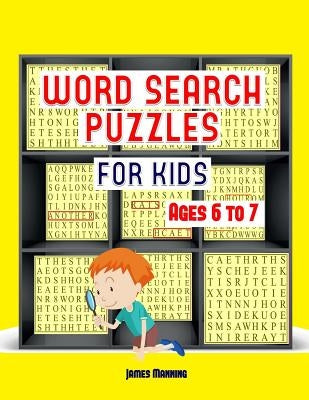 Word Search Puzzles for Kids: A large print word search puzzles for kids book with word search puzzles for third grade children: The word search exe by Manning, James