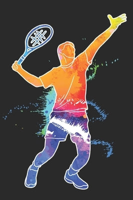 Tennis Player Positions Ball Racket in Drawing by I. Love Tennis