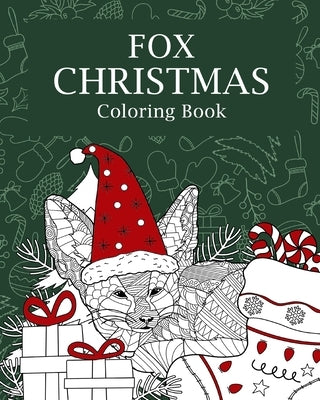 Fox Christmas Coloring Book by Paperland