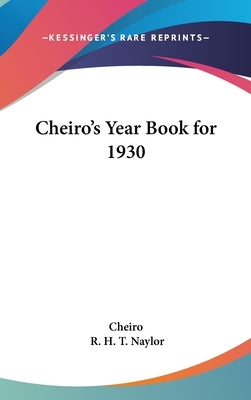 Cheiro's Year Book for 1930 by Cheiro