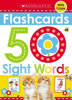 50 Sight Words Flashcards: Scholastic Early Learners (Flashcards) by Scholastic