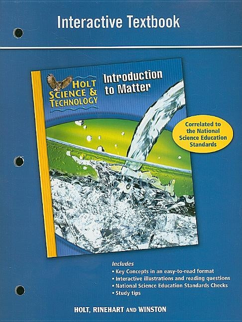 Interactive Textbook: (K) Introduction to Matter by Hrw