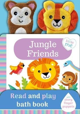 Jungle Friends: Read and Play Bath Book with Finger Puppet by Igloobooks