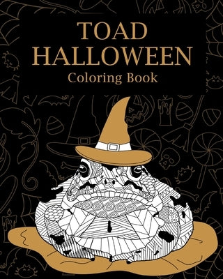 Toad Halloween Coloring Book by Paperland