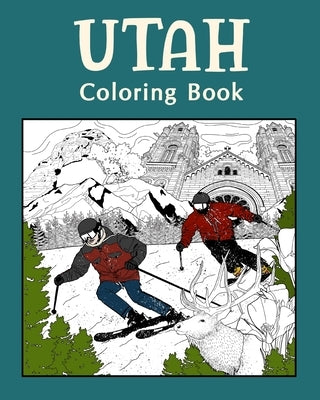 Utah Coloring Book by Paperland