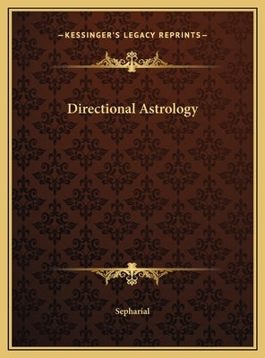 Directional Astrology by Sepharial