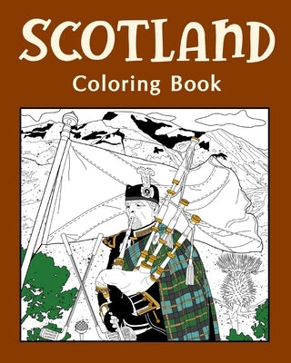 Scotland Coloring Book by Paperland