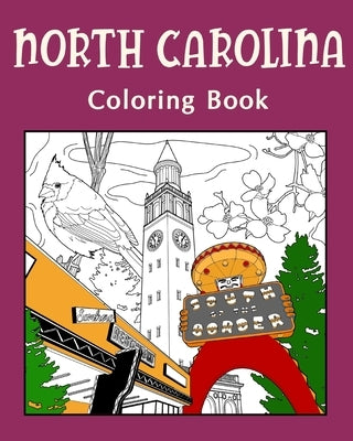 North Carolina Coloring Book by Paperland