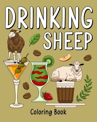 Drinking Sheep Coloring Book by Paperland