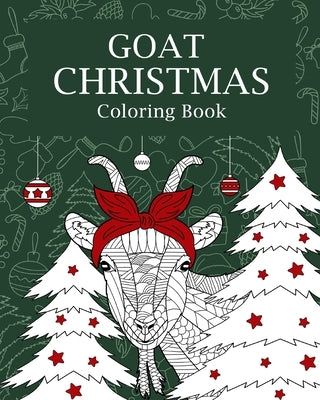 Goat Christmas Coloring Book by Paperland