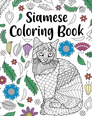 Siamese Cat Coloring Book by Paperland